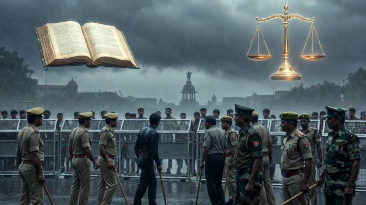 20 July Sansad Chalo Protest: Who Were the Plain-Clothed Men With Lathis, and Did Police Violate the Constitution? A Deep Constitutional Analysis