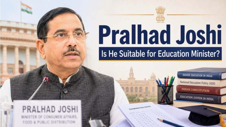 Who Is Pralhad Joshi, India’s New Education Minister, and Is He Suitable for the Role?