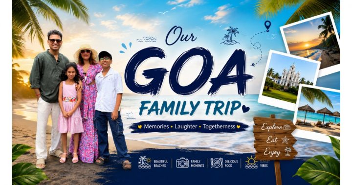 🌴 Our Goa Family Trip: Beaches, Fun, Family Time & Unforgettable Memories ❤️